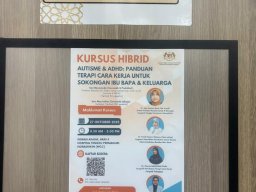 27 OKT 2025 AUTISME DAN ADHD - PANDUAN TERAPI CARA KERJA UNTUK SOKONGAN IBU BAPA DAN KELUARGA
